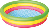 Bestway Inflatable 3 - Ring Summer Pool 40x10 inch 51104 - Colorland Toys